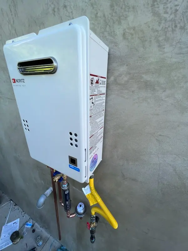 Tankless water heater installation for Dobson Ranch homes